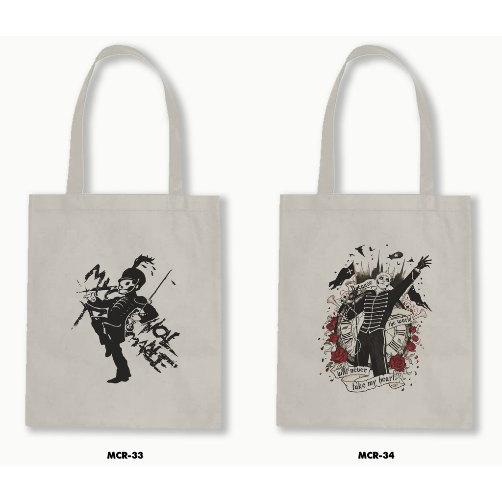 TOTE BAG BLACU - MY CHEMICAL ROMANCE 03