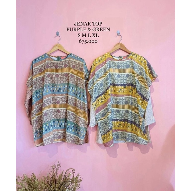 Preloved Ria Miranda - Jenar Top Purple