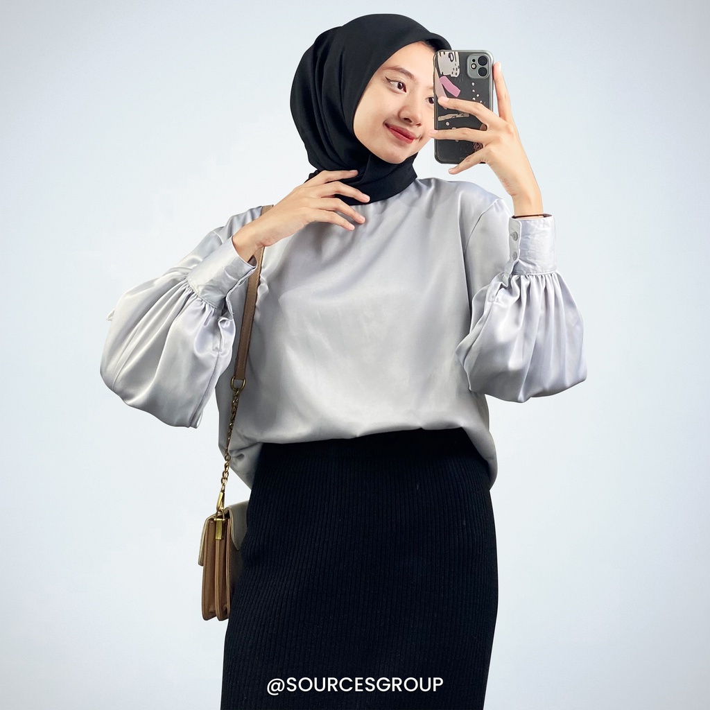 Nazila Satin Blouse