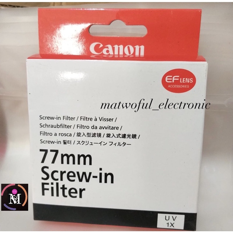 Filter UV Canon 77 MM