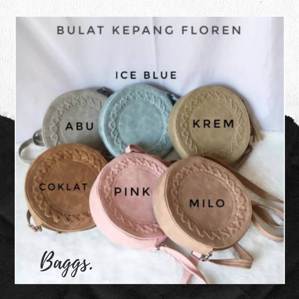 Tas Bulat Slempang Tas Slempang Tas Bulat Kepang Tas Bulat Anyam Tas Selempang Wanita