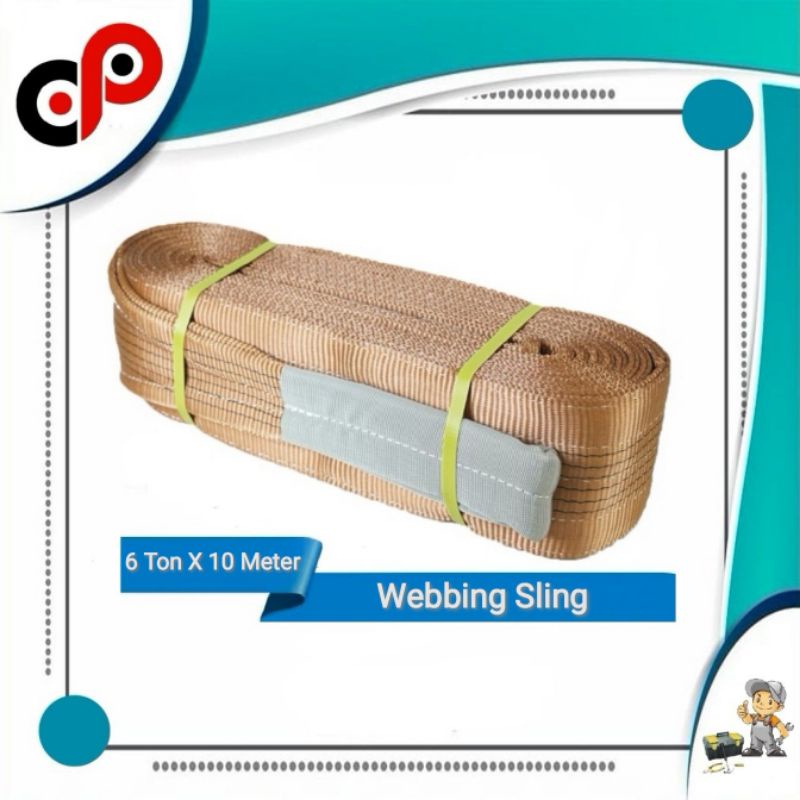 Webbing Sling 6 Ton X 10 Meter