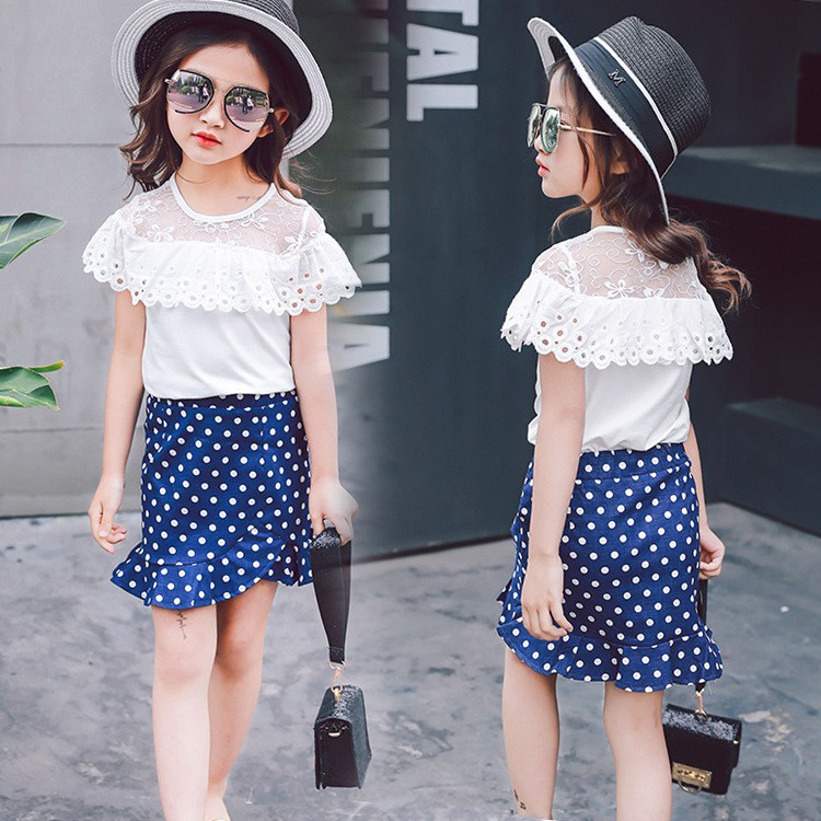 Stelan baju dan rok Korean Style anak-anak Code: KR02