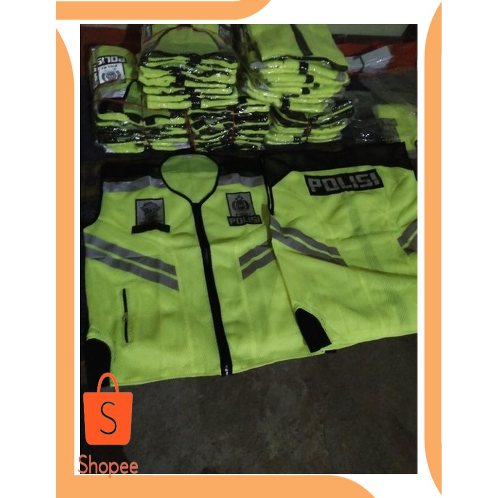 

Unik onderdil rompi lantas bahan jaring biasa 20DEZ Limited