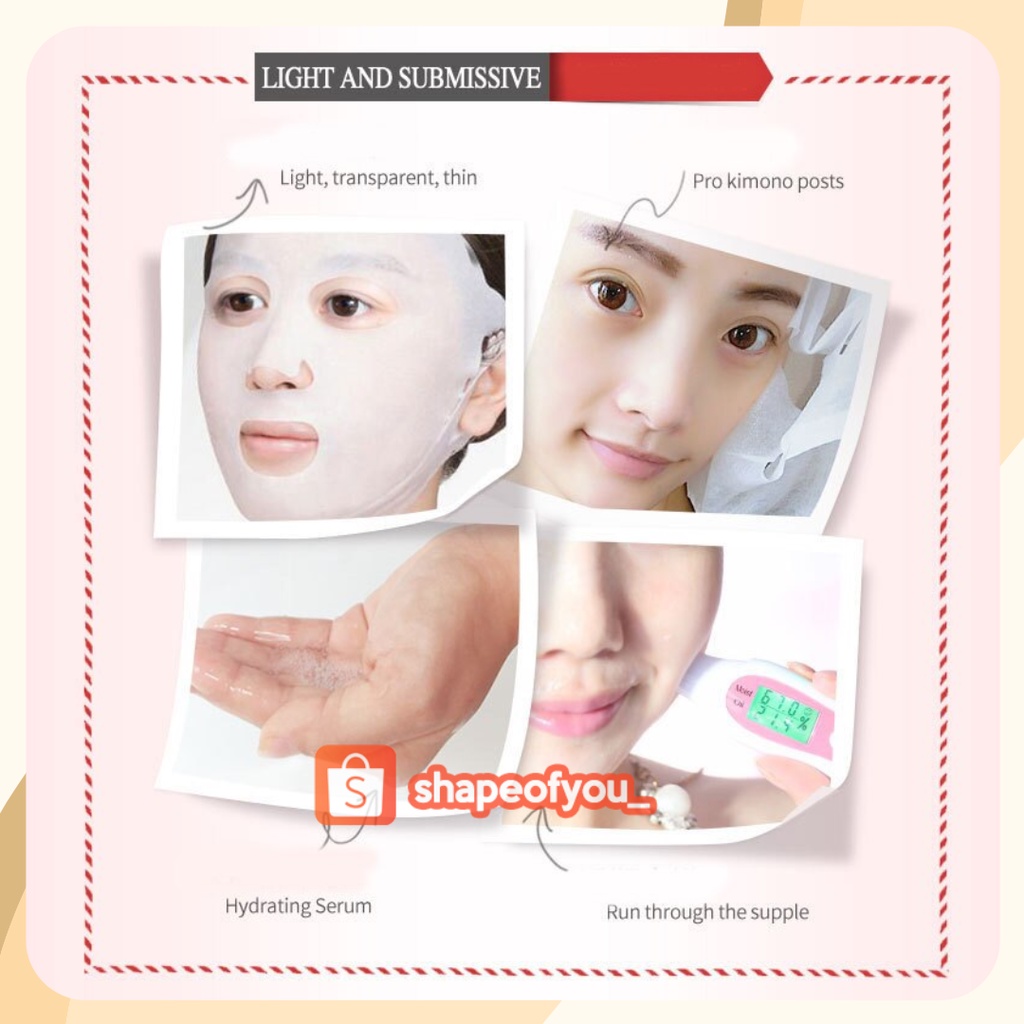 MASKER WAJAH V Shaped Facial Sheet Mask masker wajah tirus masker korea