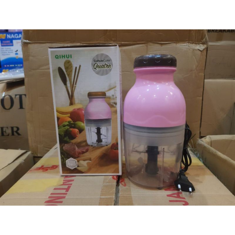 Blender Capsule Cutter Quatre Bentuk Kapsul Portable Mini Alat Pembuat Jus Serbaguna