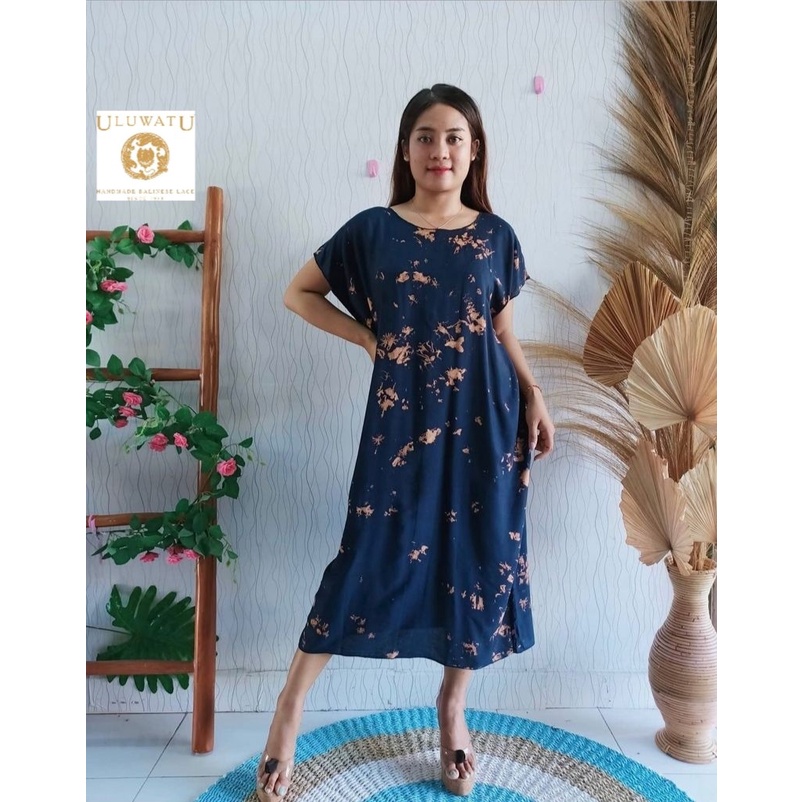 Daster wanita import terbaru 2021 kaos bali jumbo ukuran XXXL enak buat baju tidur ibu dan remaja