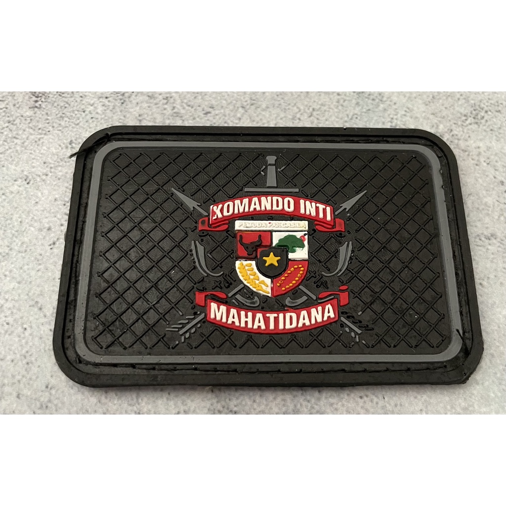 Patch Pemuda Pancasila (Komando Inti Kotak) - Patch Velcro Komando Inti PP - Prepetan