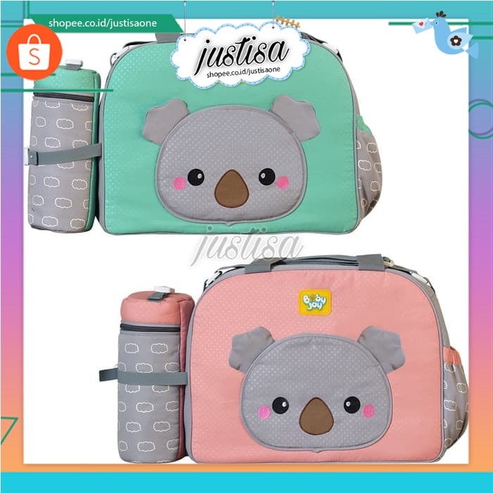 Promo !! BABY JOY-TAS PERLENGKAPAN BAYI UKURAN BESAS KOKOA SERIES BJT 1032