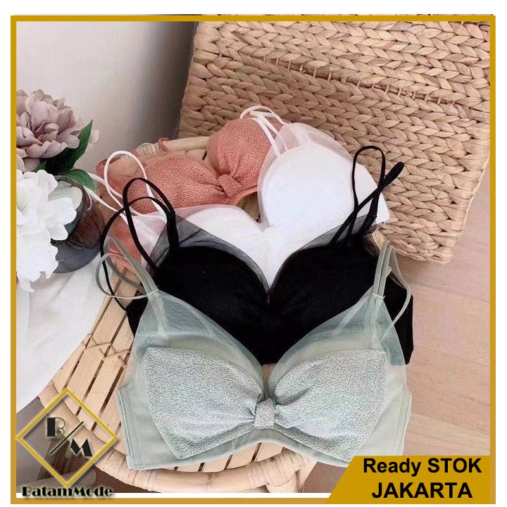BATAMMODE Bra BH Push Up Tanpa Kawat Wanita Cewe COD Sexy Lingerie Beha