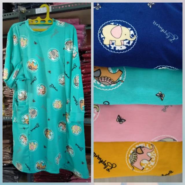 TUNIK BABYTERRY IMPORT KARAKTER / BISA BUSI