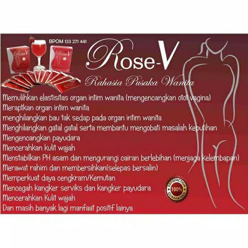 ROSE V//ROSE V NASA// ROSE V SACHET//ROSE V ORIGINA