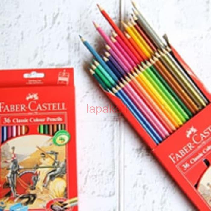 

mg Pensil Warna FABER CASTELL 36 Warna Classic +vv