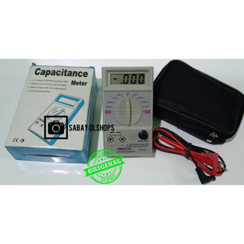 Capacitor Meter Digital CM8601A+