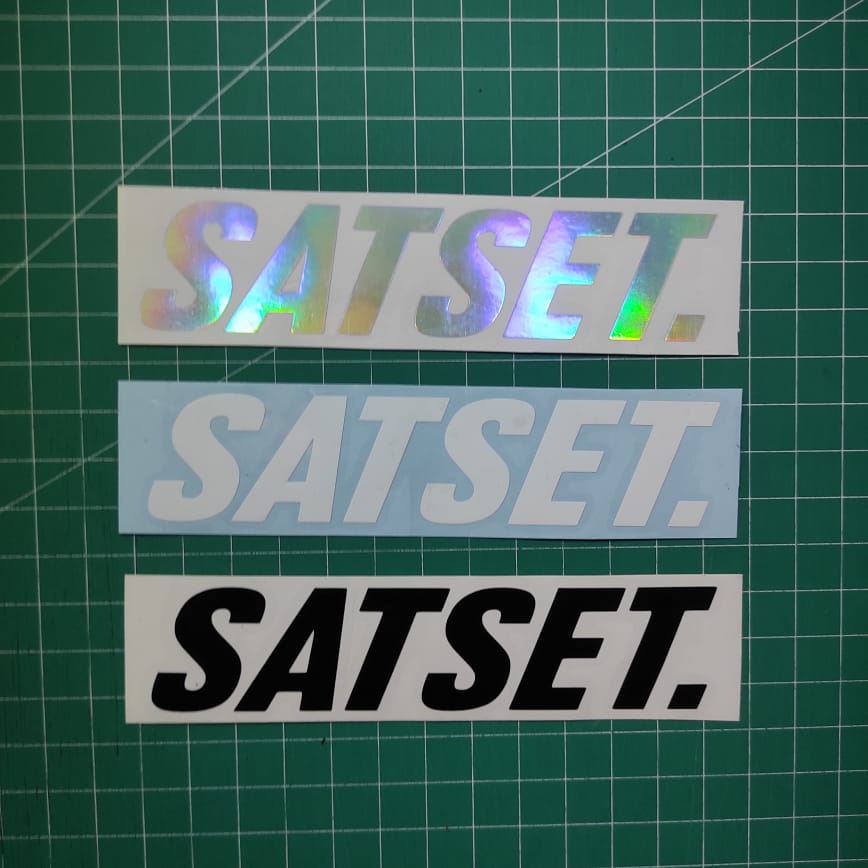 GROSIR! STICKER SATSET CUTTING