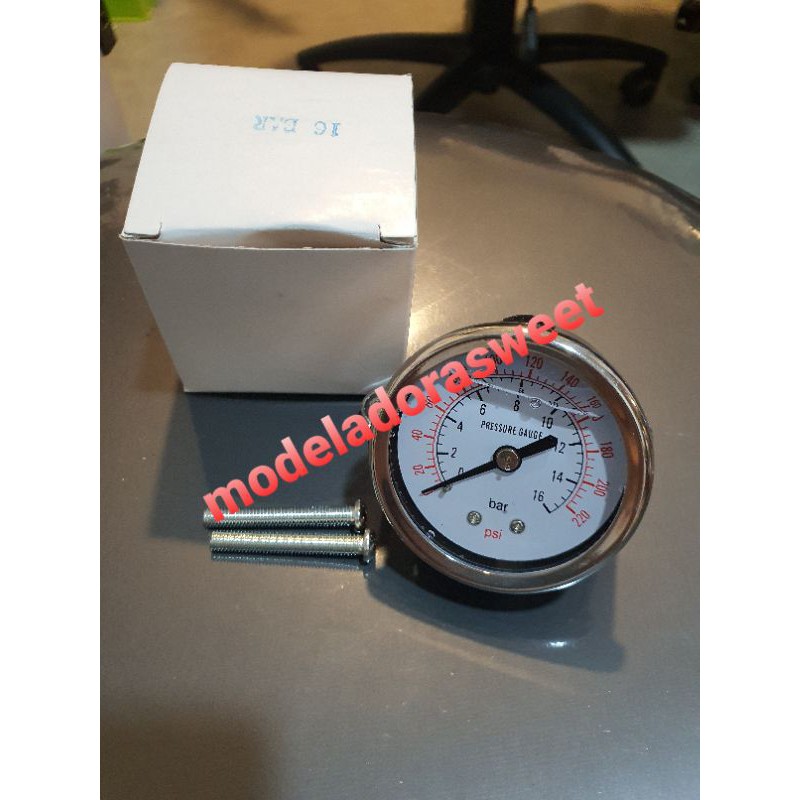 Pressure gauge 16 bar 51mm