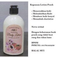 PROMO Lotion A&amp;G Peach Warna Kuning Ellemore