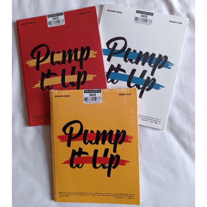 [SEALED] GOLDEN CHILD album PUMP IT UP