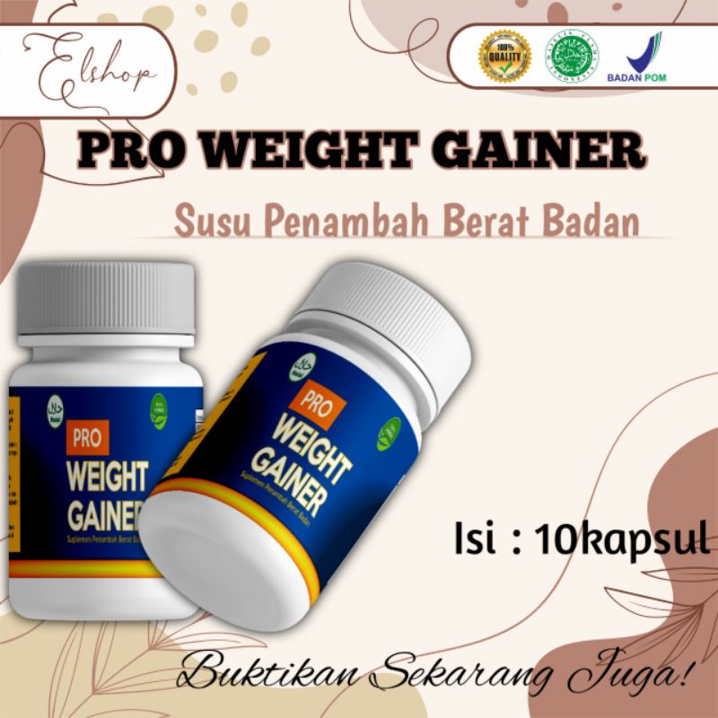 

PRO WEIGHT GARNIER-Susu penambah berat/suplemen berat badan terbaik dan terlaris sudah BPOM
