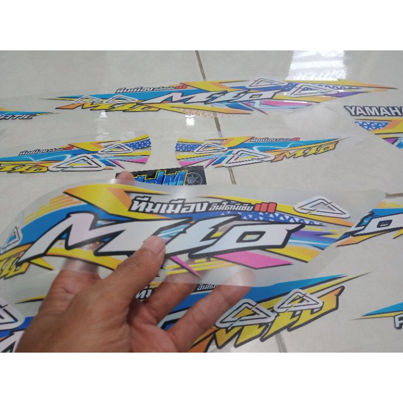STRIPING TRANSPARAN MIO J