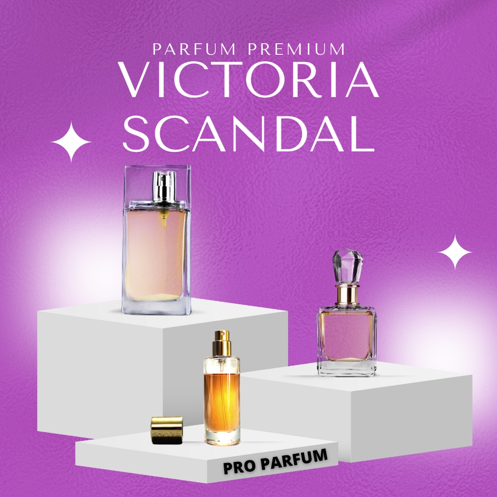 [VICTORIA SCANDAL] COD PARFUM REFILL ISI ULANG