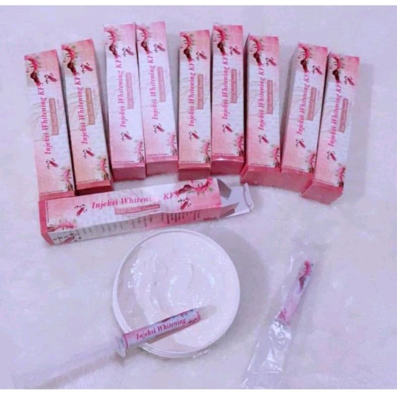 [ISI 2pcs]INJEKSI WHITENING PEMUTIH BADAN AMPUH AMAN BIBIT PEMUTIH KFS