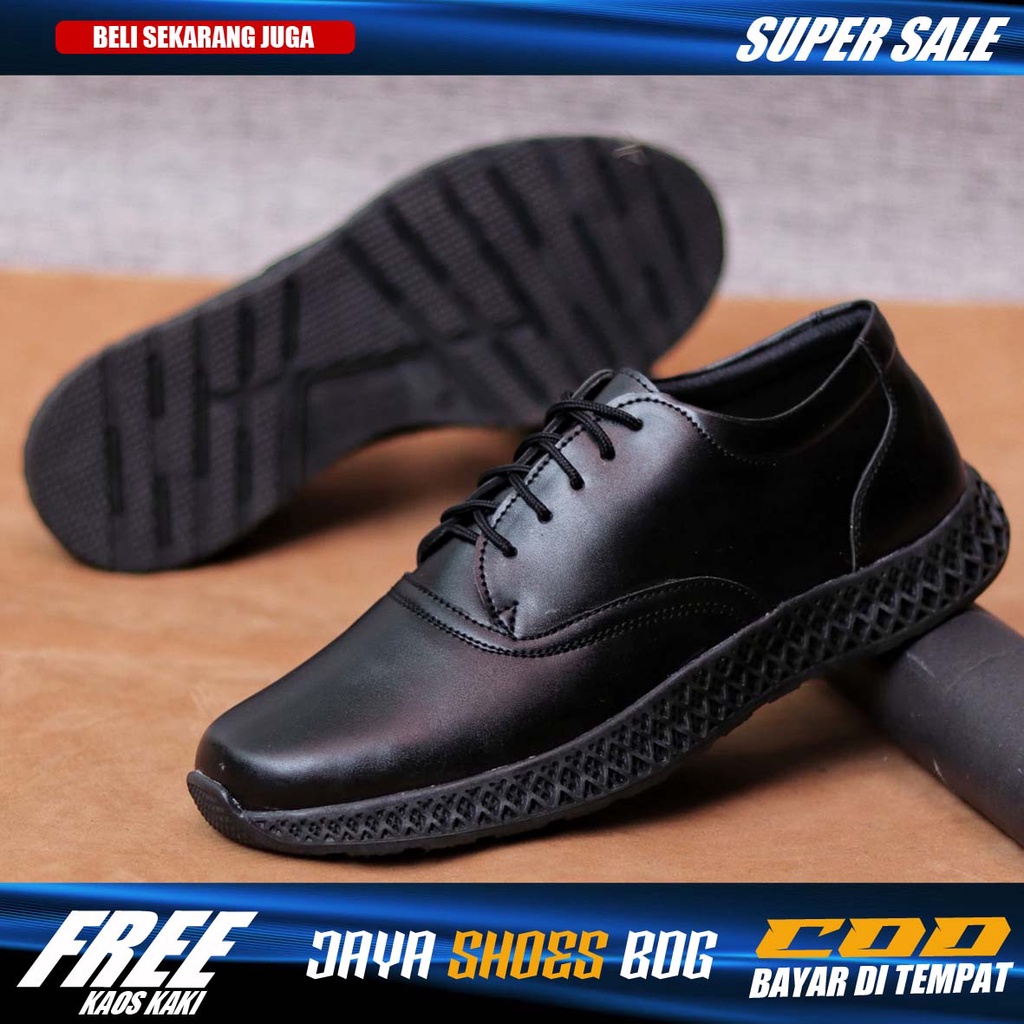 ALVE Sepatu Kasual Formal Pria Pantofel CaSUAL Kerja Kantor Kuliah Trendy Simple Murah