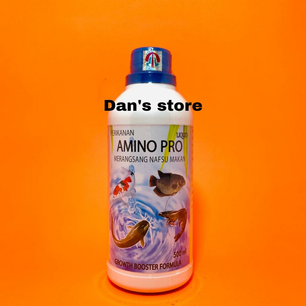 Amino Pro Liquid 500ml - Suplemen Protein & AsamAmino Nafsu Makan Ikan