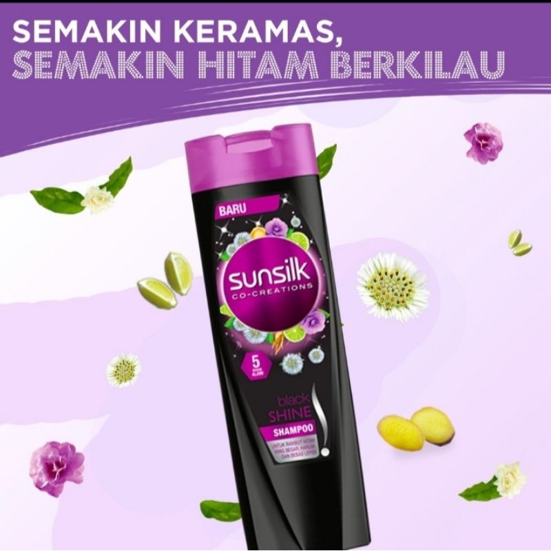 Sunsilk Black Shin Shampoo 170ml