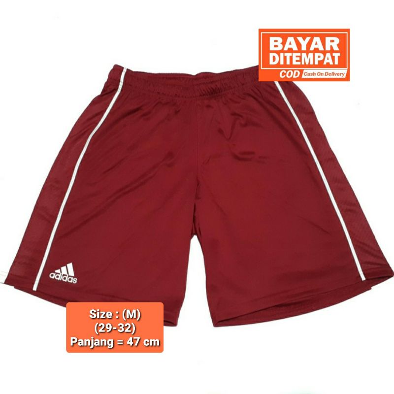 Celana Adidas Climacool Original Celana Futsal Kolor Bola Celana Pendek Pria Sepakbola Size M 29-32