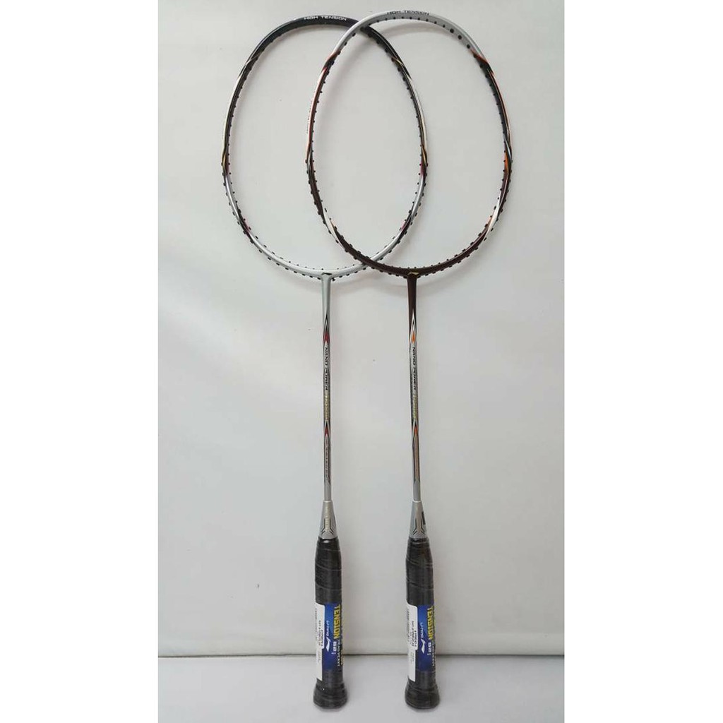 mantul habis badminton Original Lining Nano Power NP 890 NP890 High Tension Raket Badminton