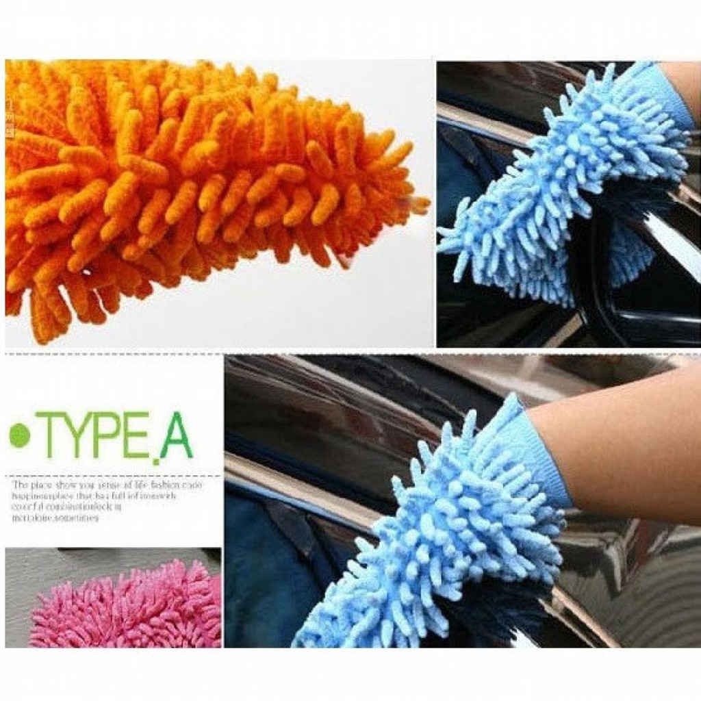 VODOOL Microfiber Cleaning Glove / Sarung Tangan Pembersih Debu 14637