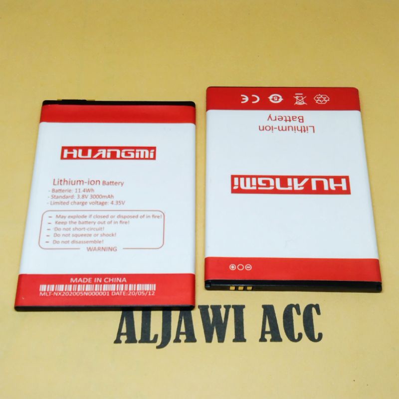 Baterai Batre Battery Huangmi F8 Eleven F8 ELEVEN Original Battery Hp