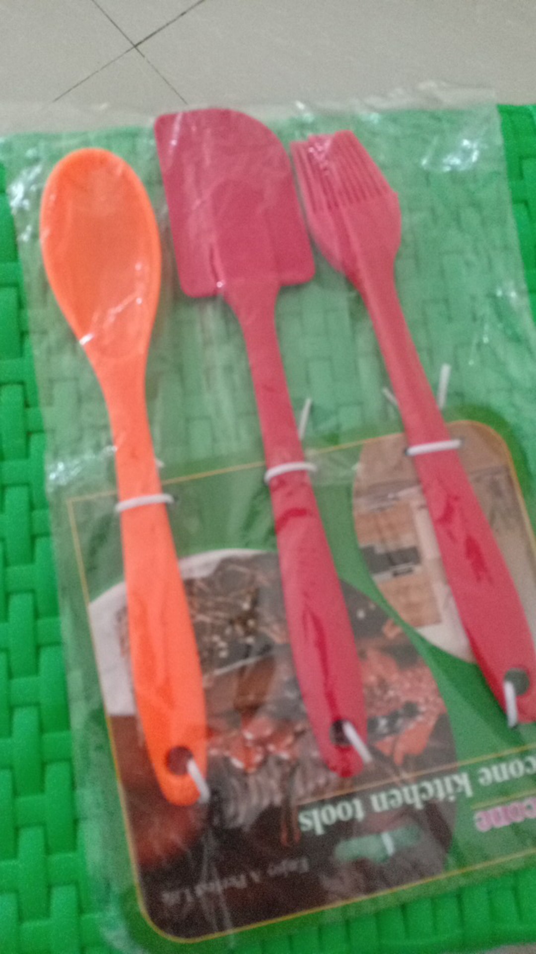 Kuas Spatula Sendok Soled Solet Silikon Setcp