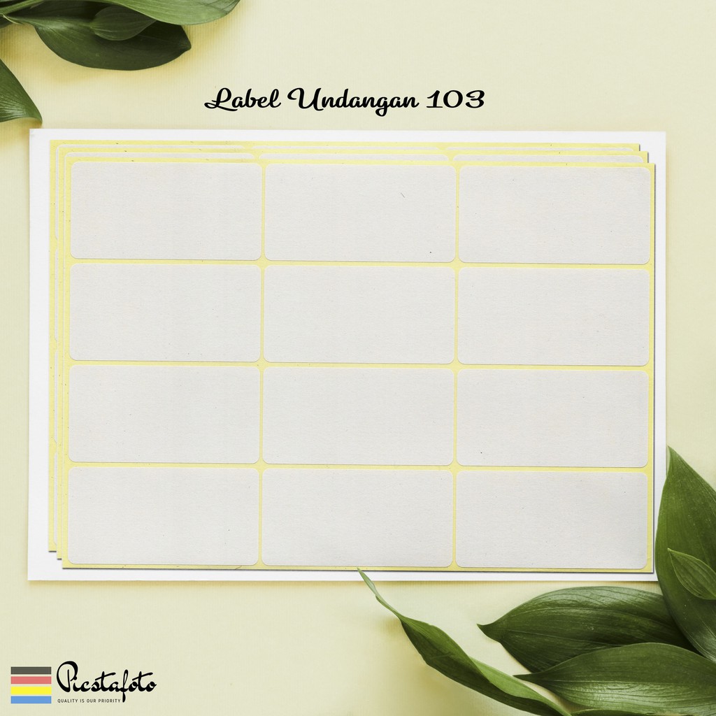 

Label Undangan - Label Nama - Stiker Undangan