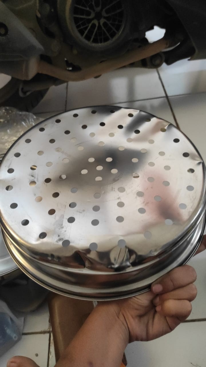 Panci Steamer Panci Kukus Susun Stainless Steel Double Pan Serbaguna