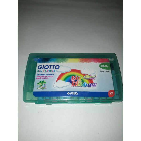 

Crayon / oil pastel GIOTTO 12 colours - Big Raonbow