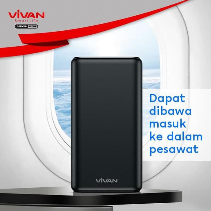 IREADYl Power Bank VIVAN 15000mAh LED Display Dual Input Dual Output VPB-H15