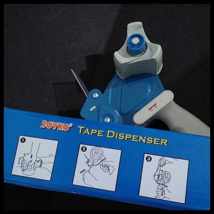 

Dispenser Lakban Joyko / Alat Lakban Joyko / Tape Dispenser Joyko 2In