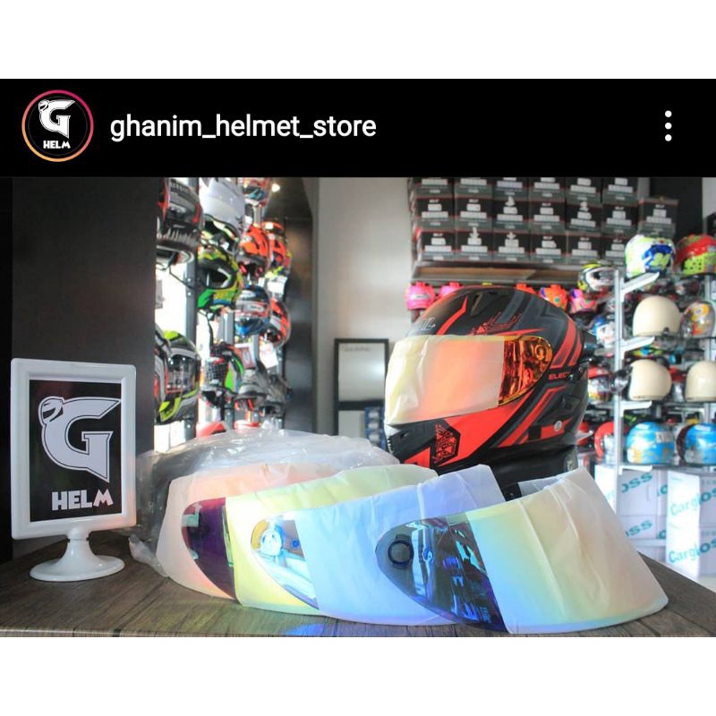 Visor SNAIL FFS 1 Kaca helm snail ffs 1 original