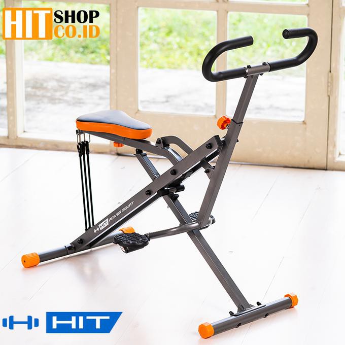 Toko-Alat-Fitness Hit Power Squat - Alat Fitness/Gym Rumah - Abu-Abu Tua Terlengkap