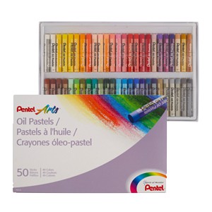 Pentel Krayon / Oil Pastels Regular Stick PHN 50-1