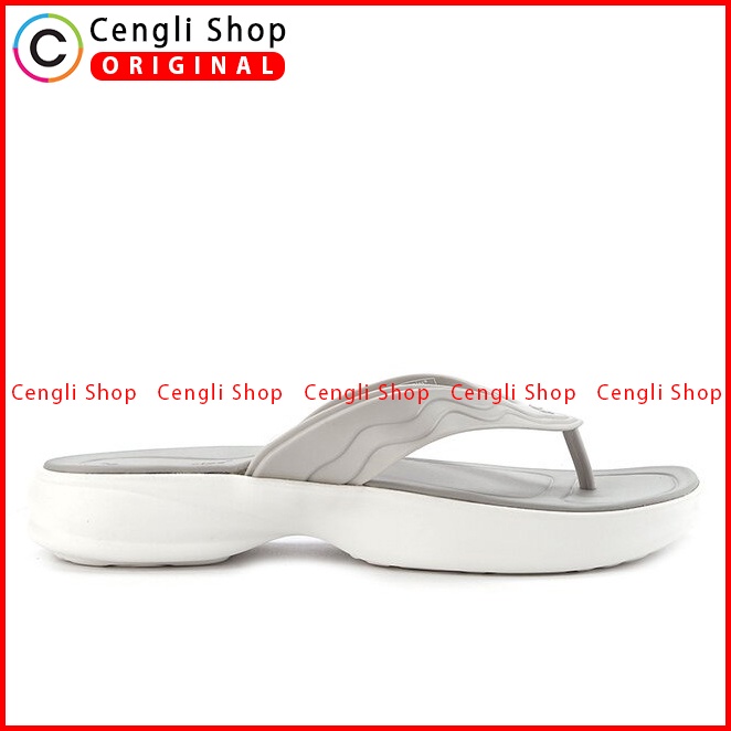 SANDAL JEPIT WANITA HUSH PUPPIES ORIGINAL CASUAL BRANDED GREY HW08