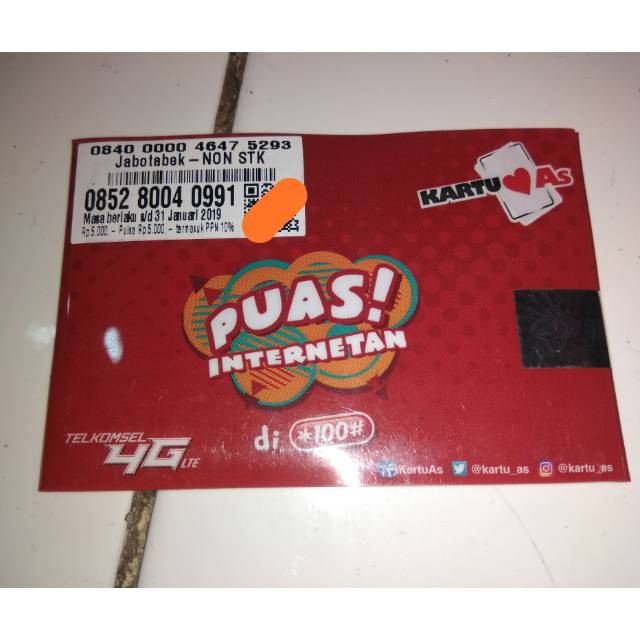 Nomor cantik As *0852-8004-0991*
