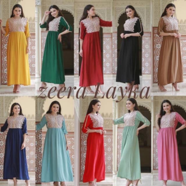 Daster Arab Zeera layka