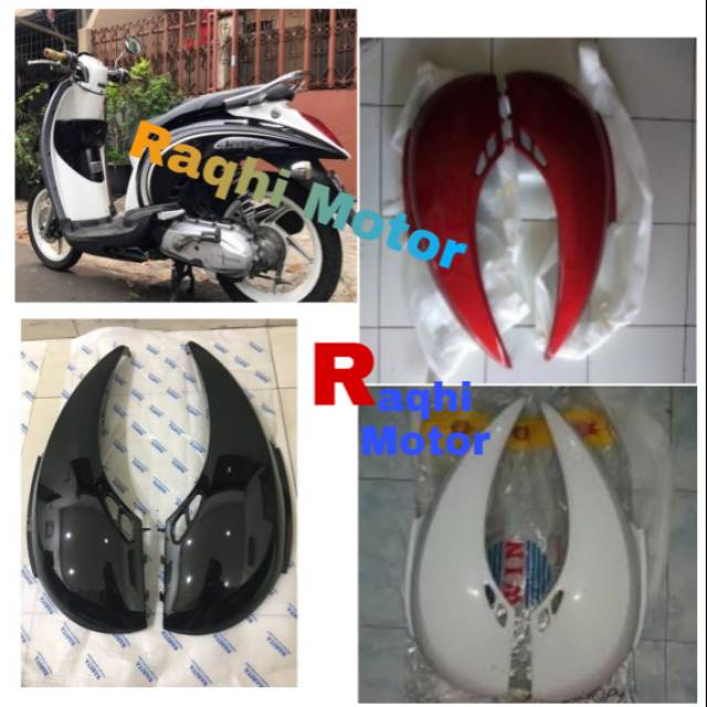 Body belakang Scoopy lama / Cover body samping Scoopy karbu