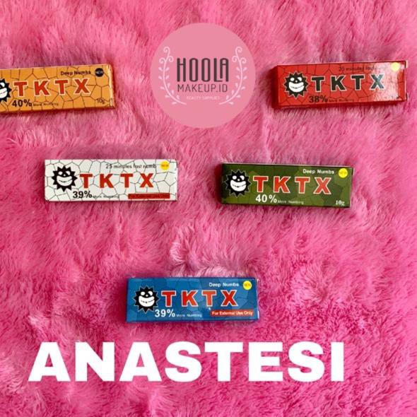 Unik# TKTX ORIGINAL  CREAM KRIM ANASTESI BB GLOW TATTO SULAM ALIS ,.