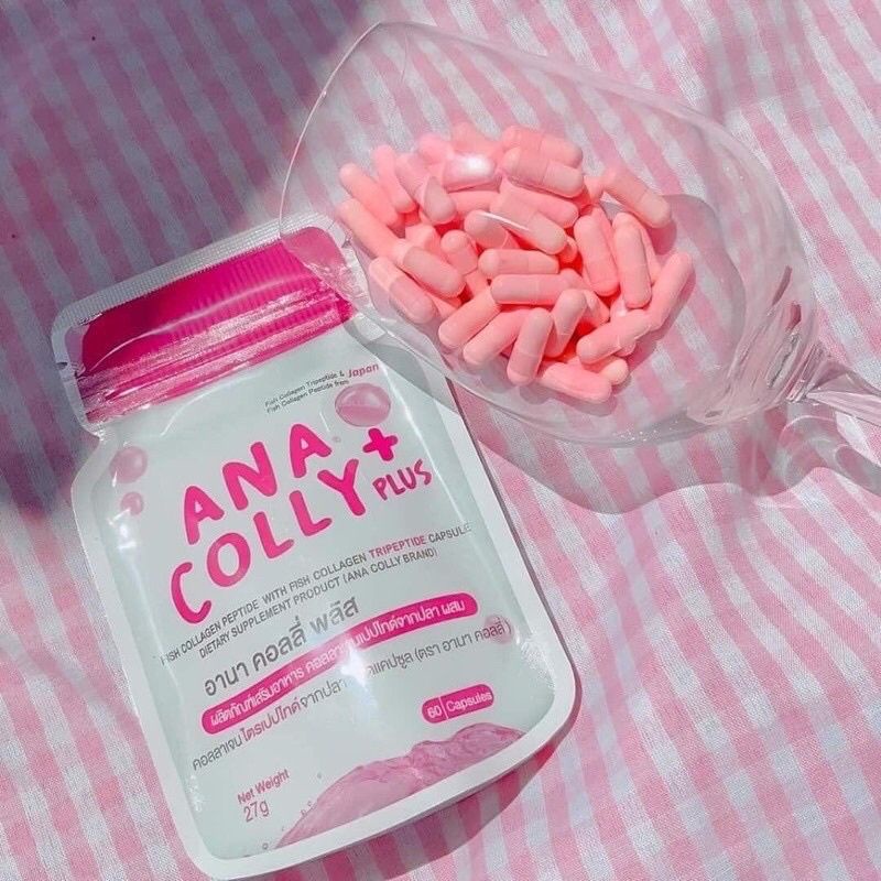 [READY] ANA COLLY COLLAGEN 100% ORIGINAL THAILAND/ ANA COLLY FULL ISI 60 KAPSUL &amp; SHARE IN JAR 15 KAPSUL &amp; 30 KAPSUL /SHARE IN JAR ANA COLLY