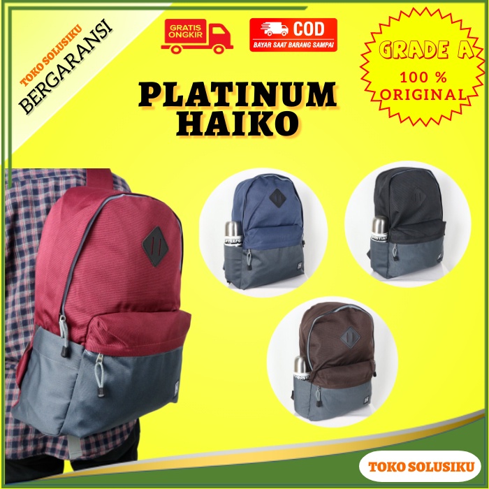 Tas Backpack Ransel cowok kekinian keren sekolah