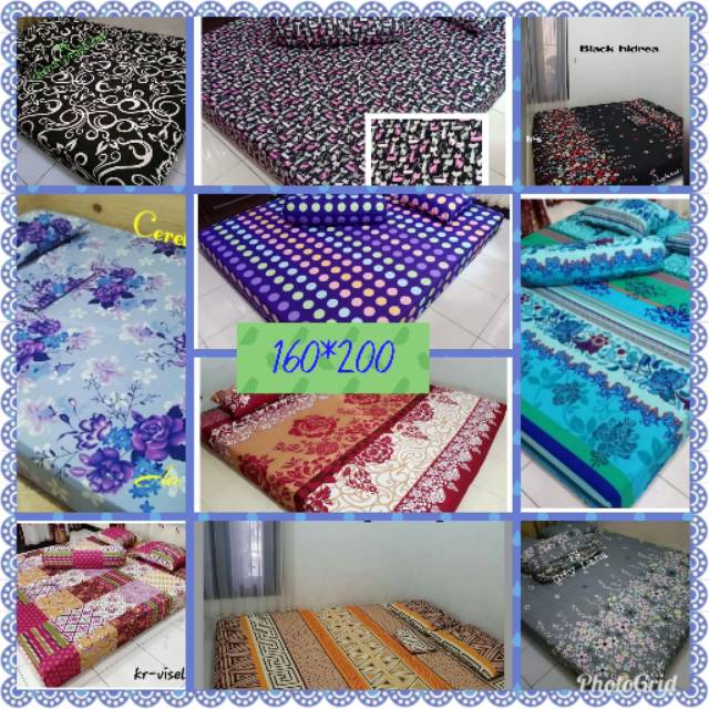 Sprey homemade ukur 160*200//pusat grosir ecer murah